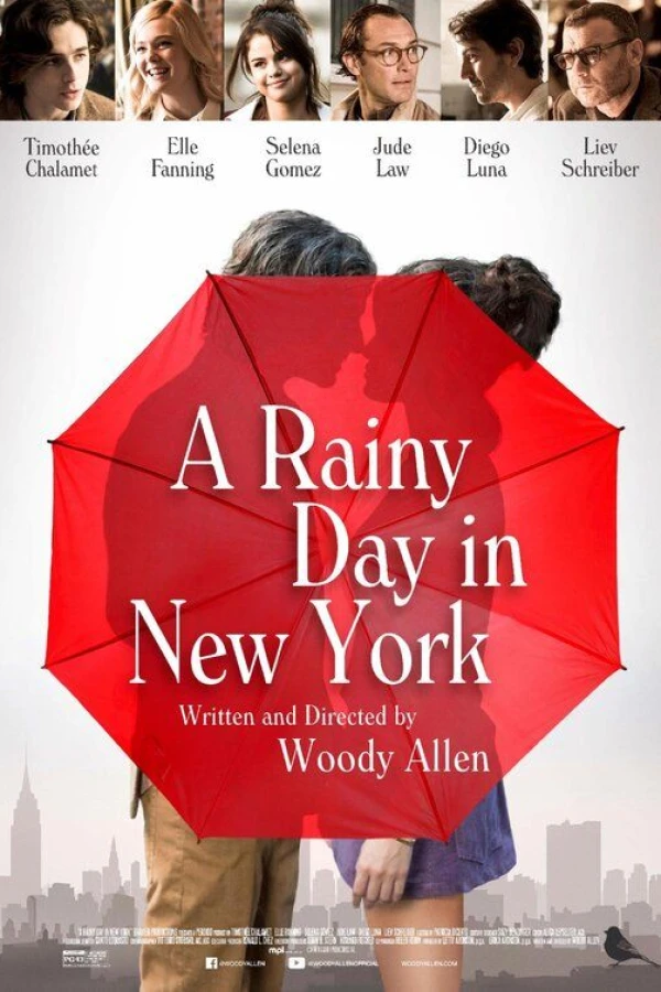 Um Dia de Chuva em Nova York Poster