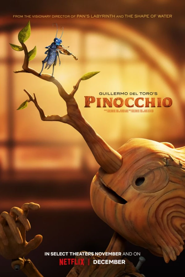 Pinóquio por Guillermo del Toro Poster