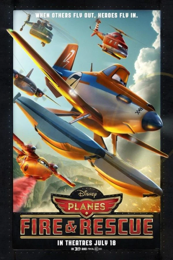 Aviões 2 - Heróis do Fogo ao Resgate Poster