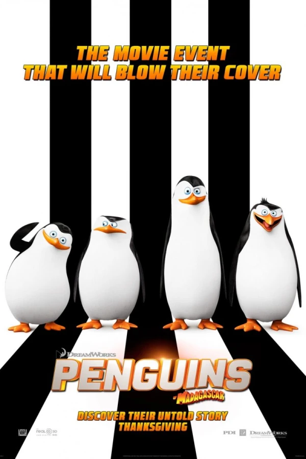 Os Pinguins de Madagascar Poster