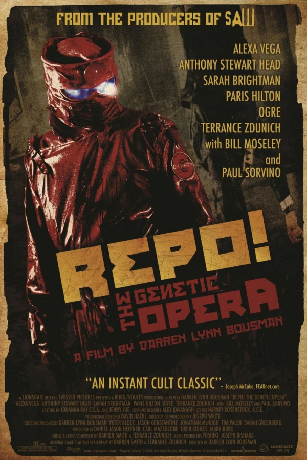 Repo! The Genetic Opera Cartaz