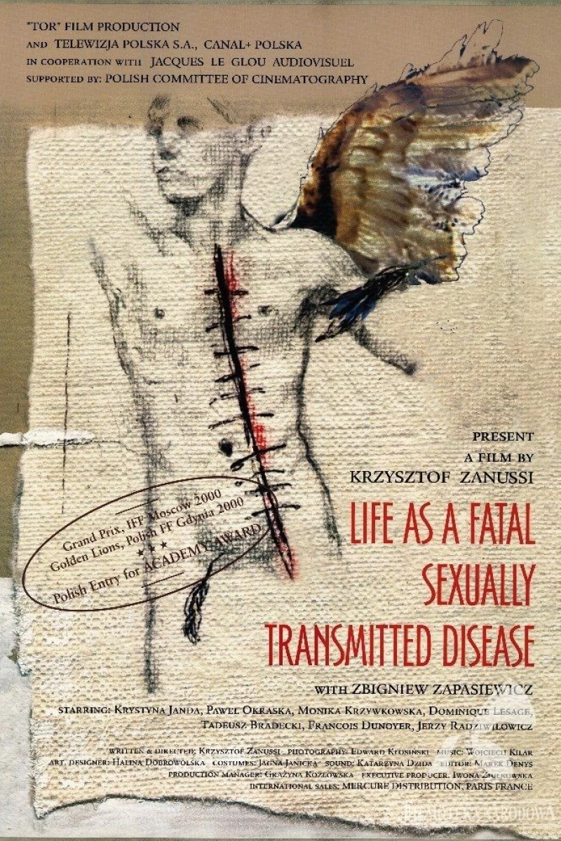 A Vida Como Uma Doença Fatal Sexualmente Transmissível Cartaz
