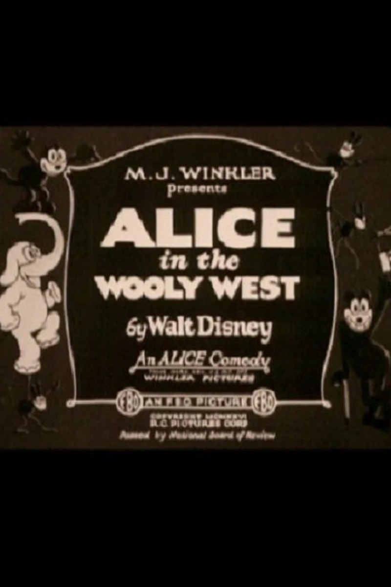 Alice in the Wooly West Cartaz
